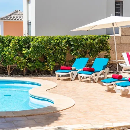 Vila Beautiful Anna With Heated Pool Costa Adeje (Tenerife)