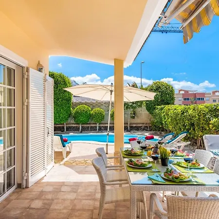 Vila Beautiful Anna With Heated Pool Costa Adeje (Tenerife)